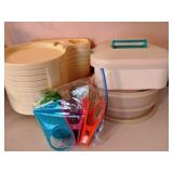Ckae Carrier, Buffet/Picnic Plates & More