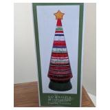 Lighted Glitter Lamp, Christmas Tree Look