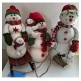 Snowman & Sleigh