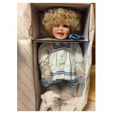 Porcelain Doll by Virginia Ehrlich Turner