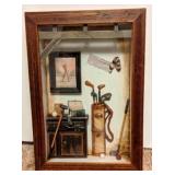 Golf Decor w/Vintage Look