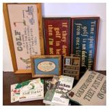 Golf Novelties & Books