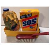 SOS Pads & Tilex Cleaner