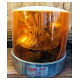 Warning Light Approx 8" h x 7.5" dia