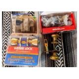 Door Lock & NIB Knobs & More
