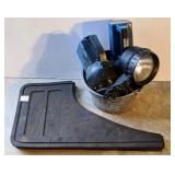 Mud Flaps, Bucket & Flash Lights