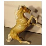 Vintage Plastic Horse, Approx 8" h