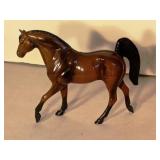 Vintage Plastic Horse, Approx 6" h