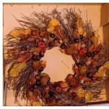 Fall Wreath, Approx 17" dia