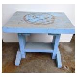 Wooden Table, Approx 18.5" h x 21" x 16.5"