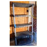 Plastic Shelving Unit