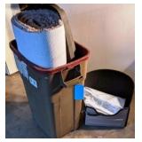 Garbage Can, Carpet Remnants, Pet Carrier & More