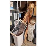 Storage Drawers, Scare Crow & More