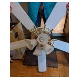 Ceiling Fan w/Four Lights