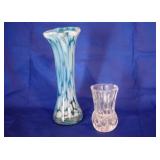 Crystal Toothpick and Vase