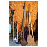 Garden Tools, Brooms & More
