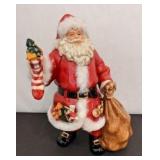 Ceramic Santa, Approx 9" h