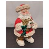 Ceramic Santa, Approx 4" h