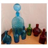 Seven Wheaton Bottles