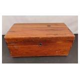 Cedar Box, Approx 4" h x 9" w