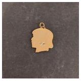 Girl April Birthstone Pendant