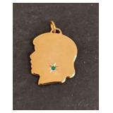 Girl May Birthstone Pendant