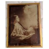 Vintage Picture, Approx 13" x 10"