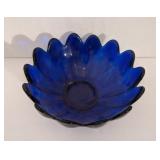 Cobalt Blue Glass Bowl