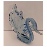 Retro Glass Swan