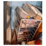 Craft Supplies, Rack & More