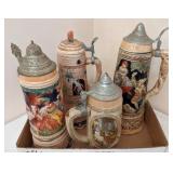 Budweiser Stein, Two Musical Steins & More