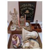 Figurines, Planters, Candle Holders & More