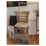 Gate, Chair, Buckets, Cutting Board & More