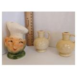 Salt Shaker w/Stopper & 2 Pcs Marked USA