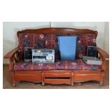 Couch & Emerson Dual Cassette Player