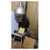 Retro Metal Table & Vintage Photography Equip