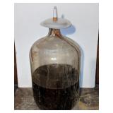 Glass Wine Jug, Approx 18" h