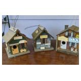 Three Birdhouses