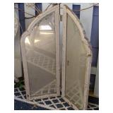 Vintage Bi-Fold Mirror