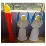 Christmas Angels & Candle Decor