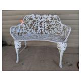 Vintage Wrought Iron Settee