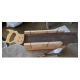 Miter Box w/Saw