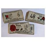 Collectible Pana Heritage Days License Plates