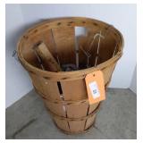 Vintage Basket & Caulk Gun