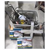 Belts, NIB Gutter Lights, Cord Reel & More