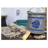 Fishing Machine Extended Pole, Net & Bucket