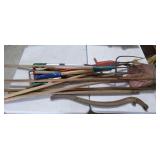 Pitch Forks, Rake, Shovel,  Broom & More