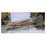 Rakes, Hoe, Shovels & More
