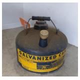 Galvanized Eagle Can