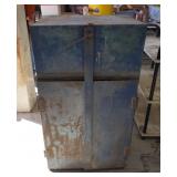 Metal Cabinet Approx 46" h x 24" w x 16" d